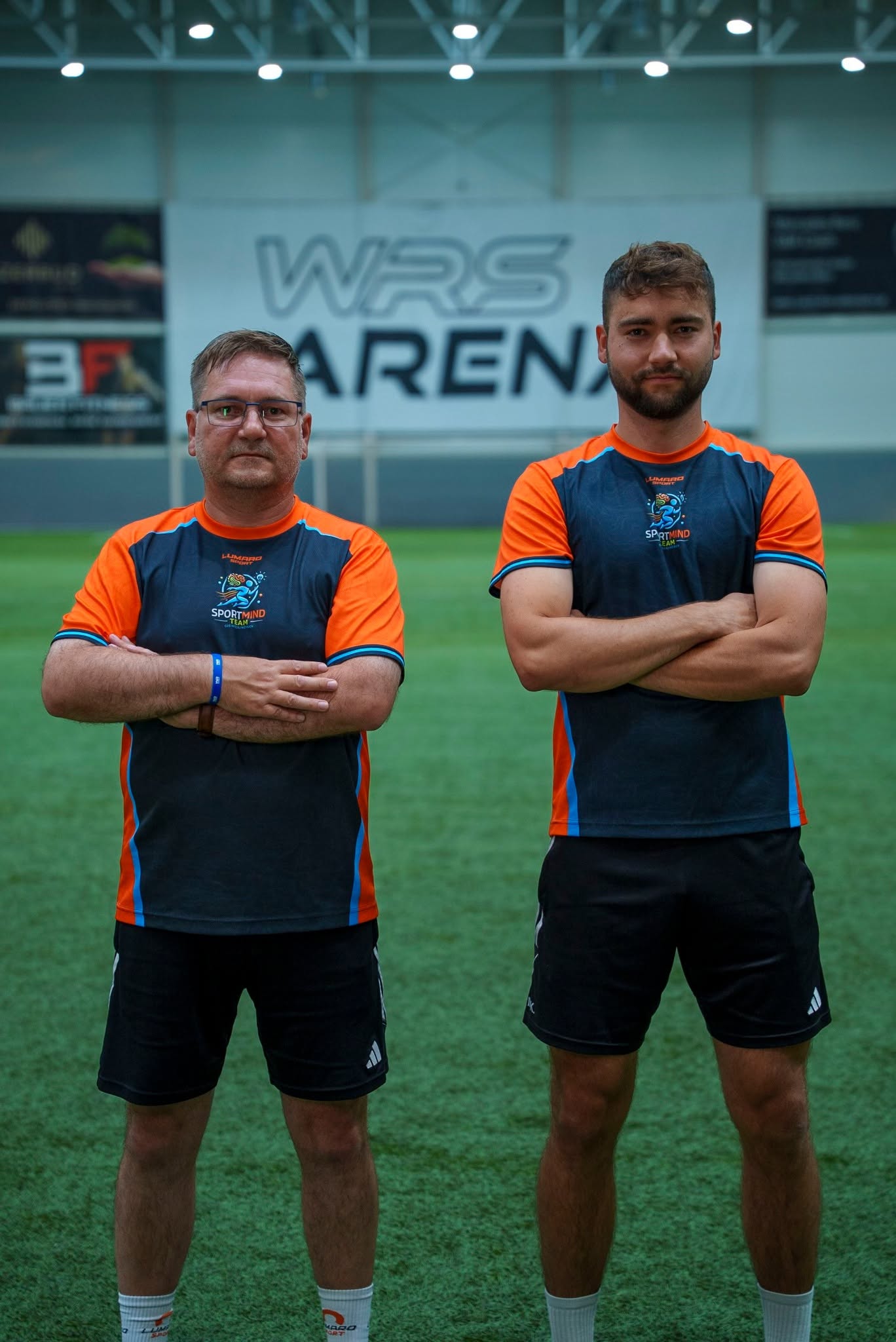 Trenerzy SportMind Team Tarnów na hali WRS Arena