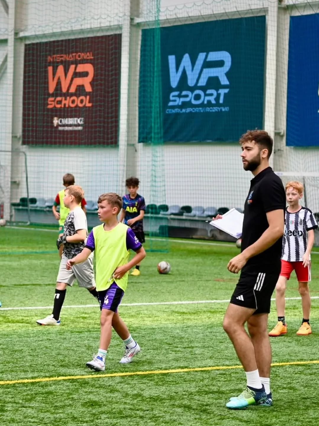 Trening SportMind Team Tarnów na hali WR Sport